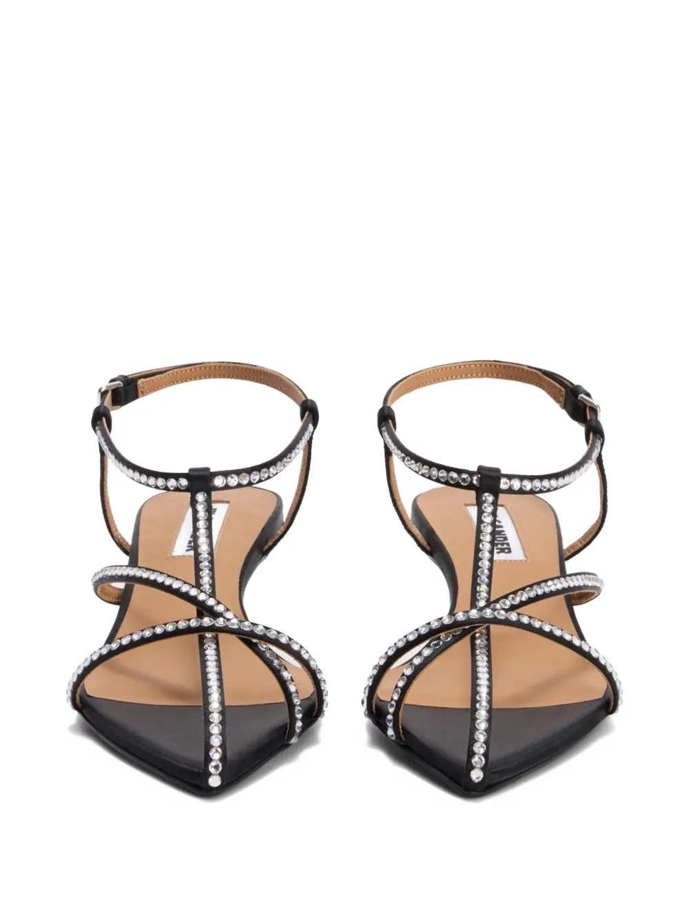Jil Sander Women Low-Heeled Cage Sandals JIL SANDER