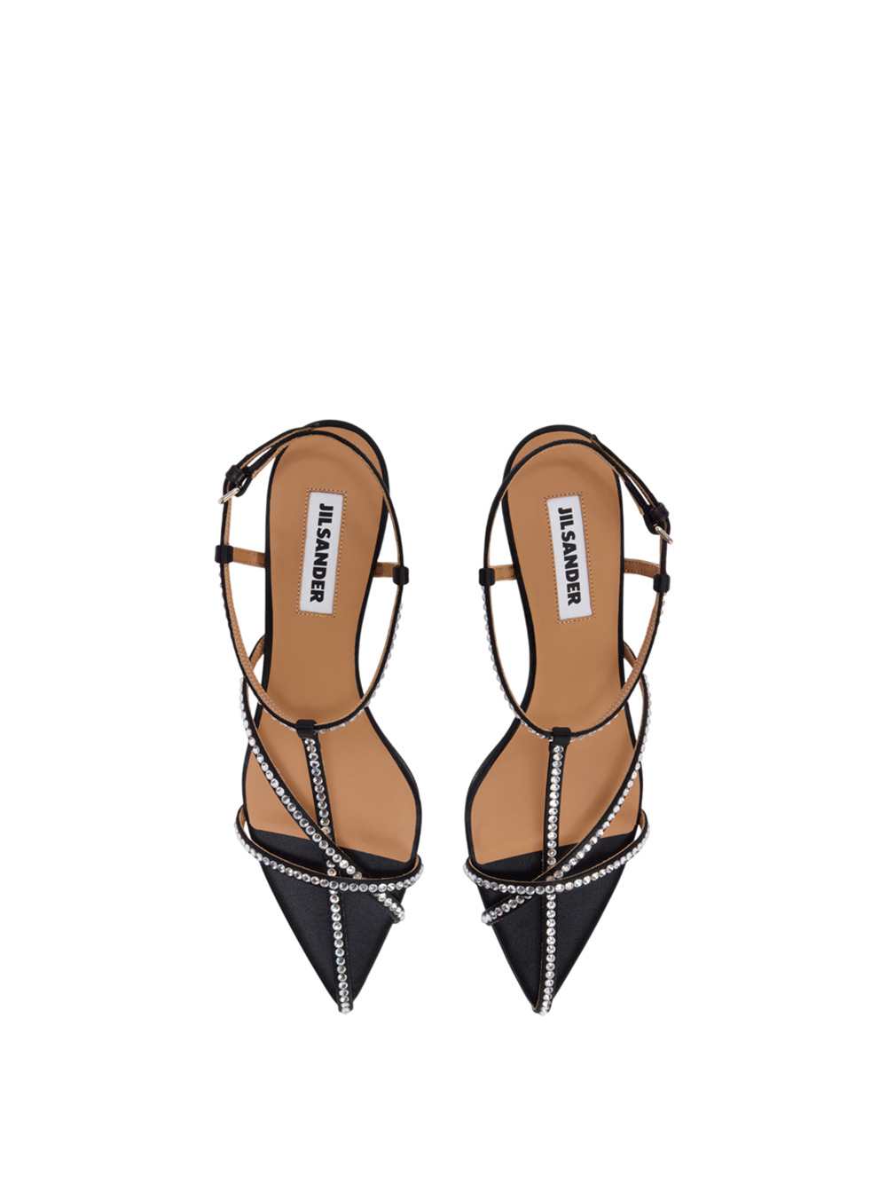 Jil Sander Women Low-Heeled Cage Sandals JIL SANDER