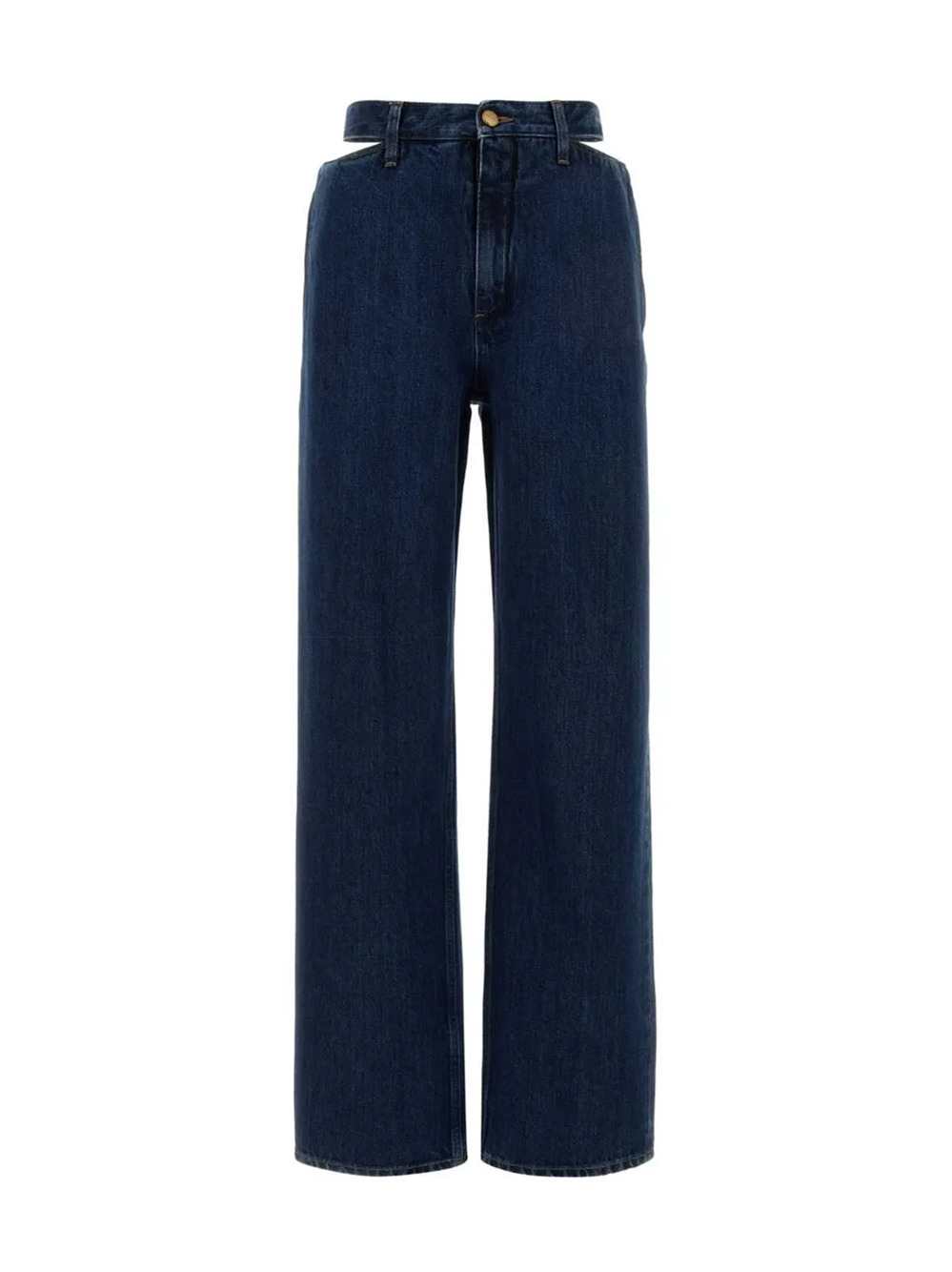 Jil Sander Women Jil Sander 140 Treated Wide-Leg Jeans JIL SANDER