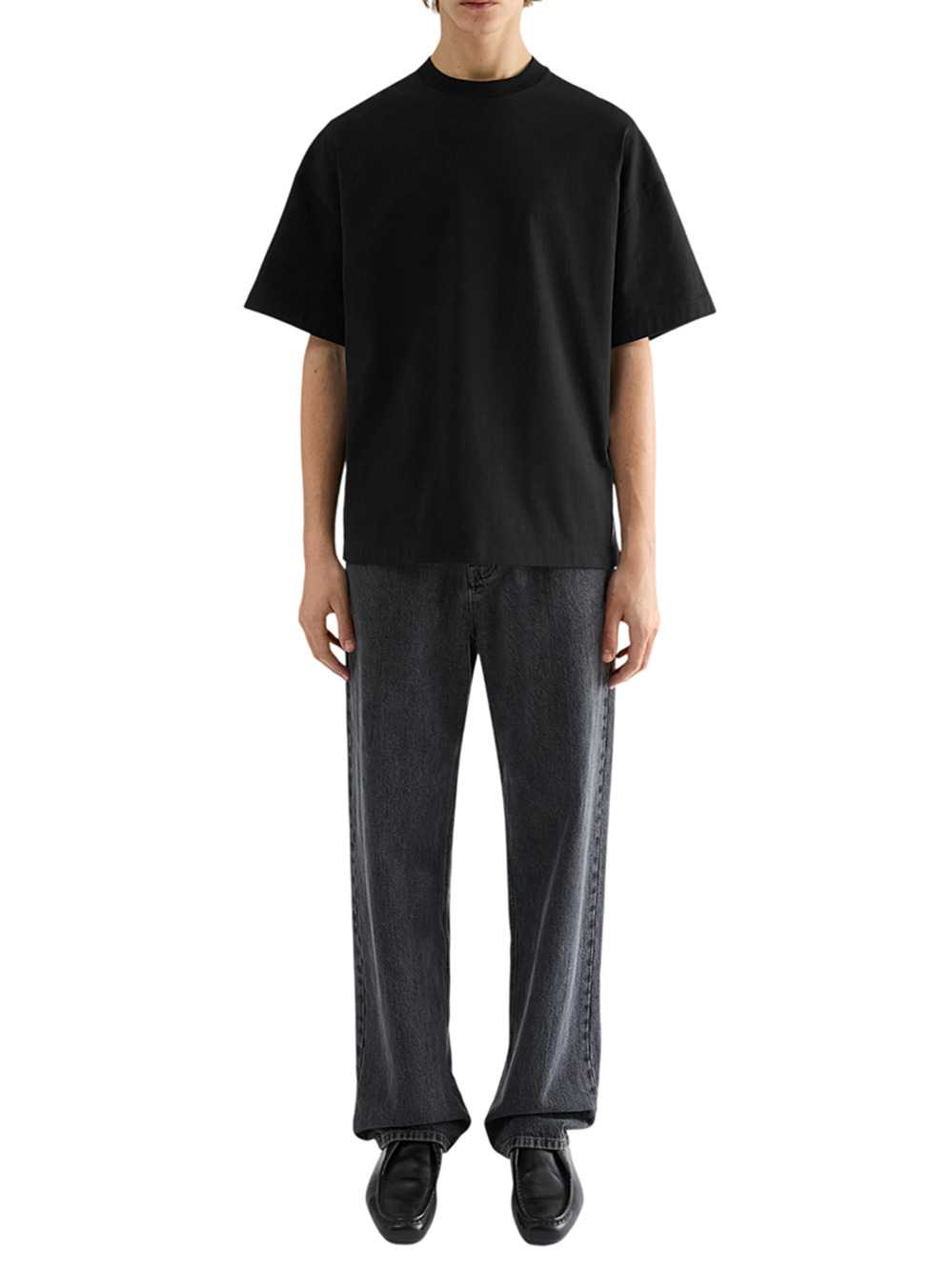 Jil Sander Men Crew-Neck Cotton T-Shirt JIL SANDER