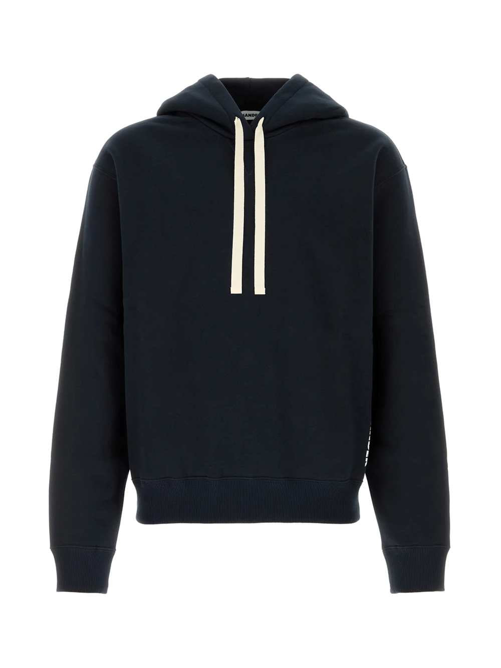 Jil Sander Men Black Cotton Sweatshirt JIL SANDER