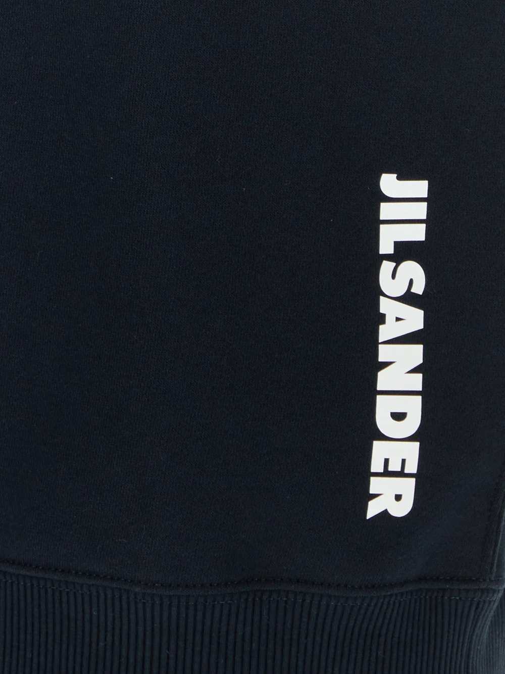 Jil Sander Men Black Cotton Sweatshirt JIL SANDER