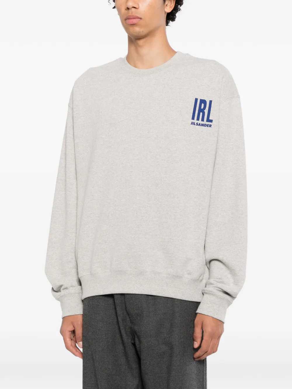 Jil Sander Men Logo-Print Sweatshirt JIL SANDER