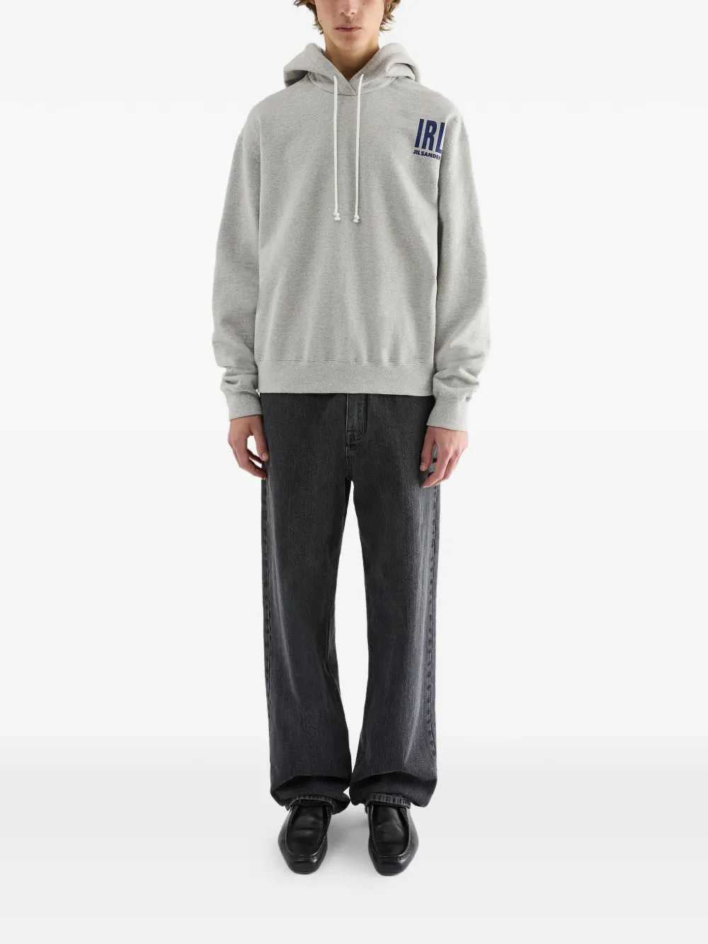 Jil Sander Men Logo-Print Sweatshirt JIL SANDER