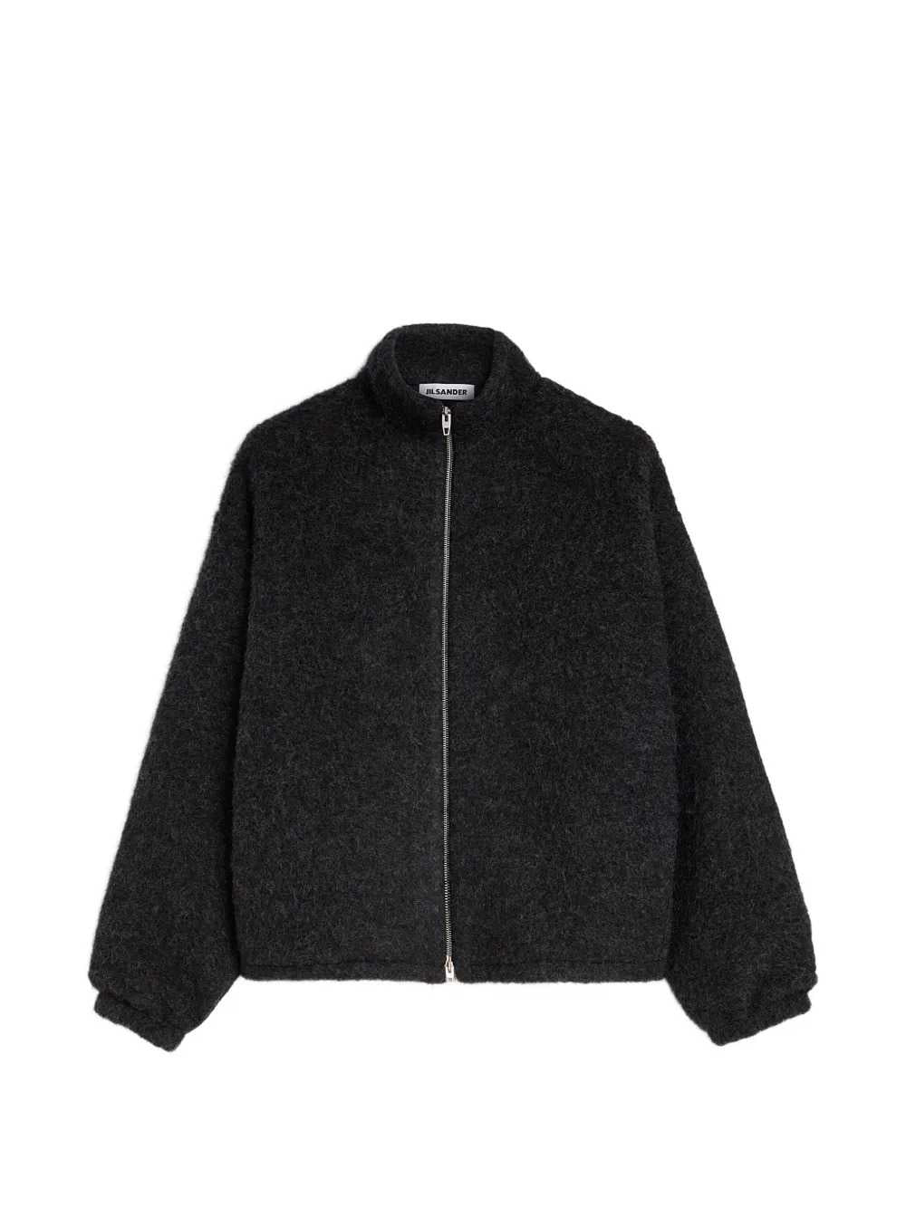 Jil Sander Men Zip-Up Wool-Blend Fleece Sweater JIL SANDER