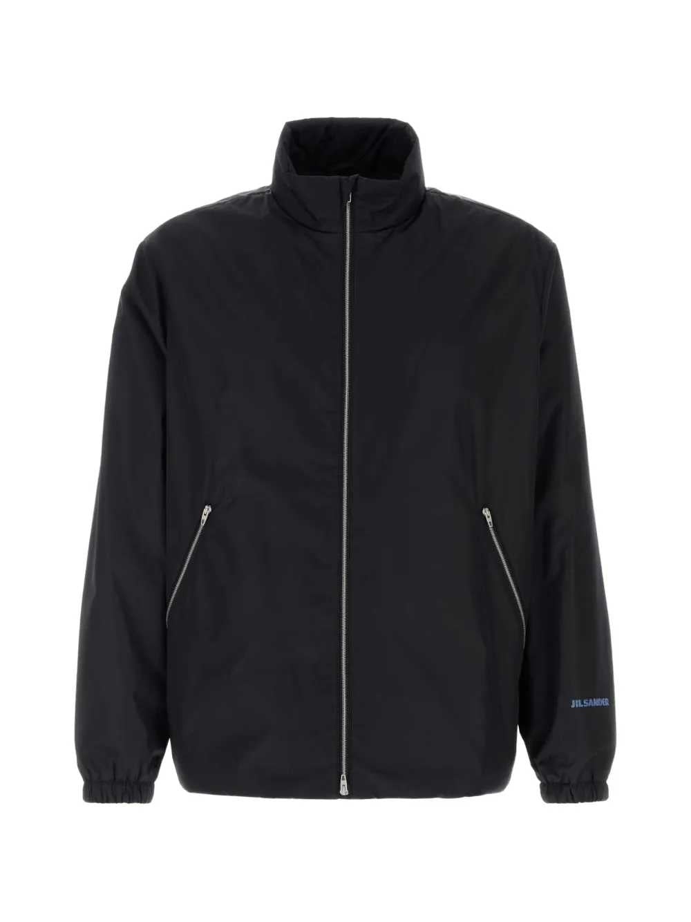 Jil Sander Men Zip-Up Jacket With Logo Print JIL SANDER