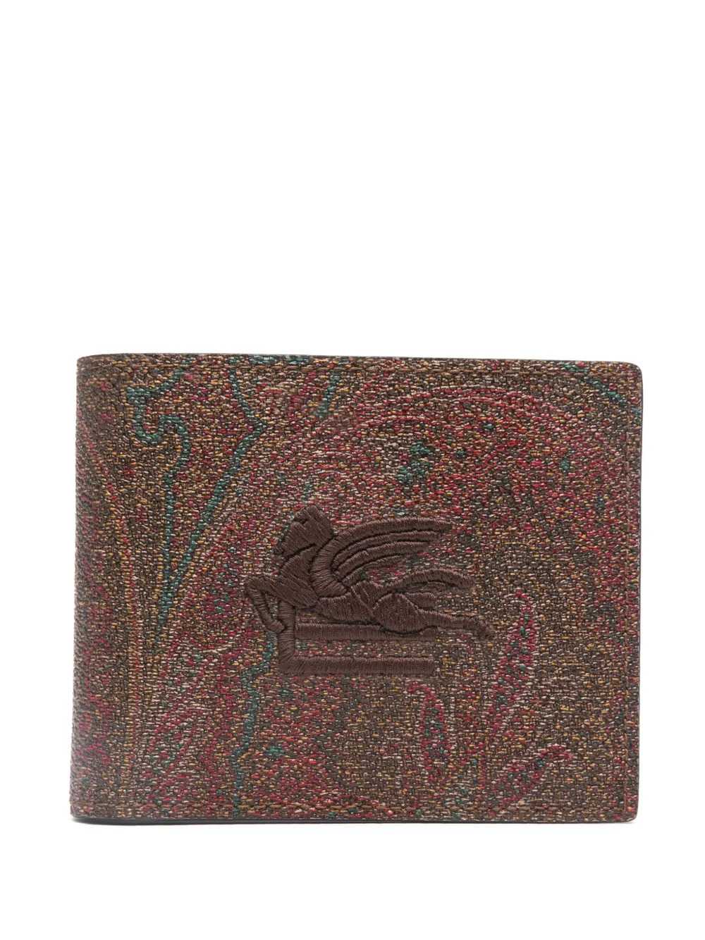 Etro Men Pagaso Wallet With Print ETRO