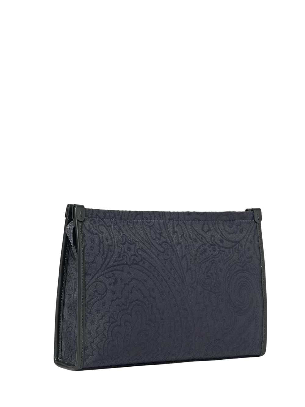 Etro Men Large Jacquard Nylon Pouch ETRO