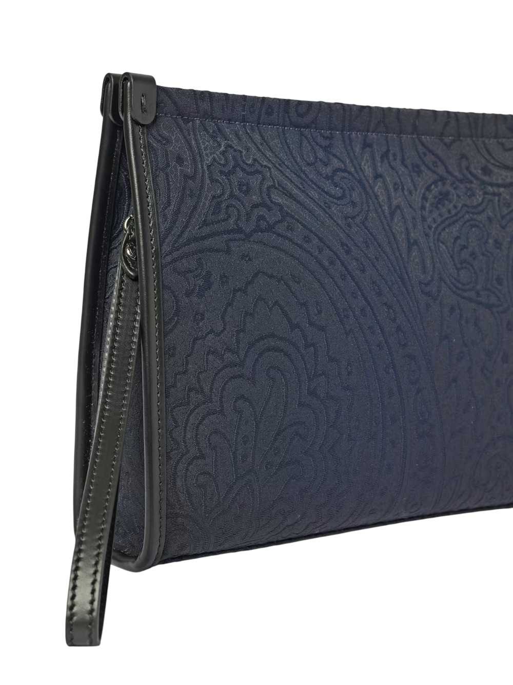 Etro Men Large Jacquard Nylon Pouch ETRO