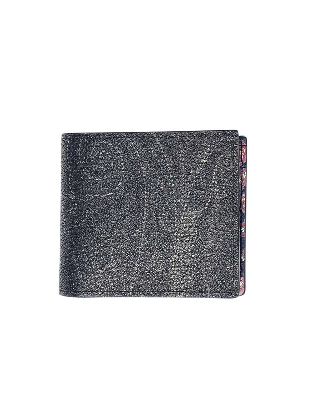 Etro Men Arnica Wallet + Paisley Print ETRO