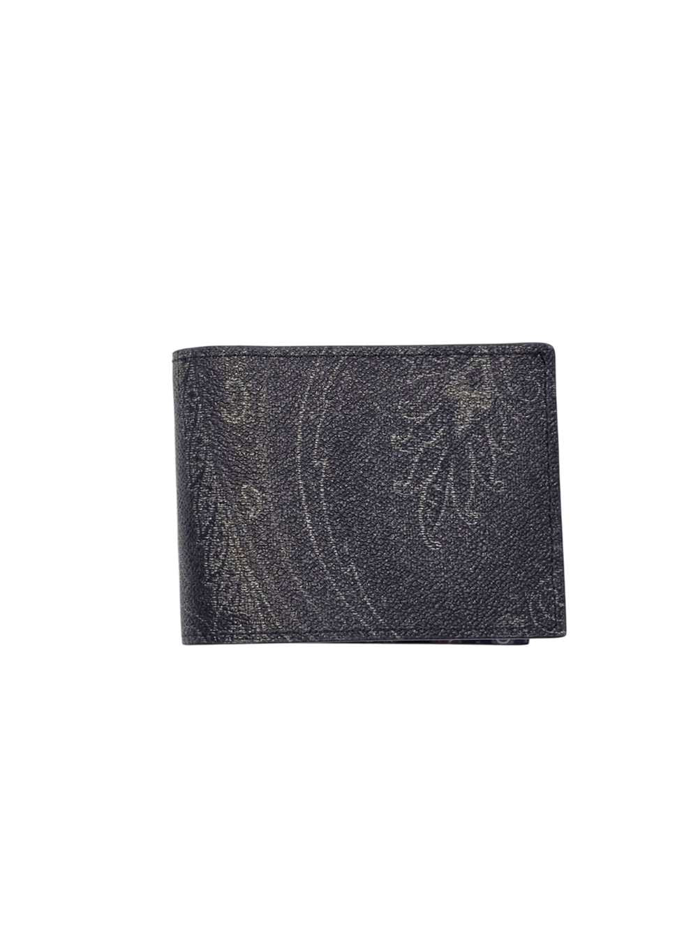 Etro Men Arnica Wallet + Paisley Print ETRO