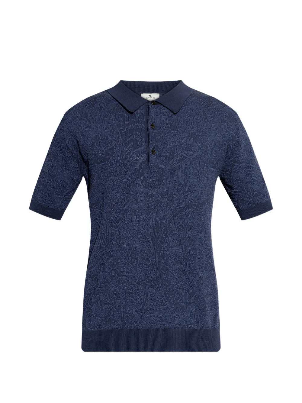 Etro Men Paisley Button-Up Polo ETRO