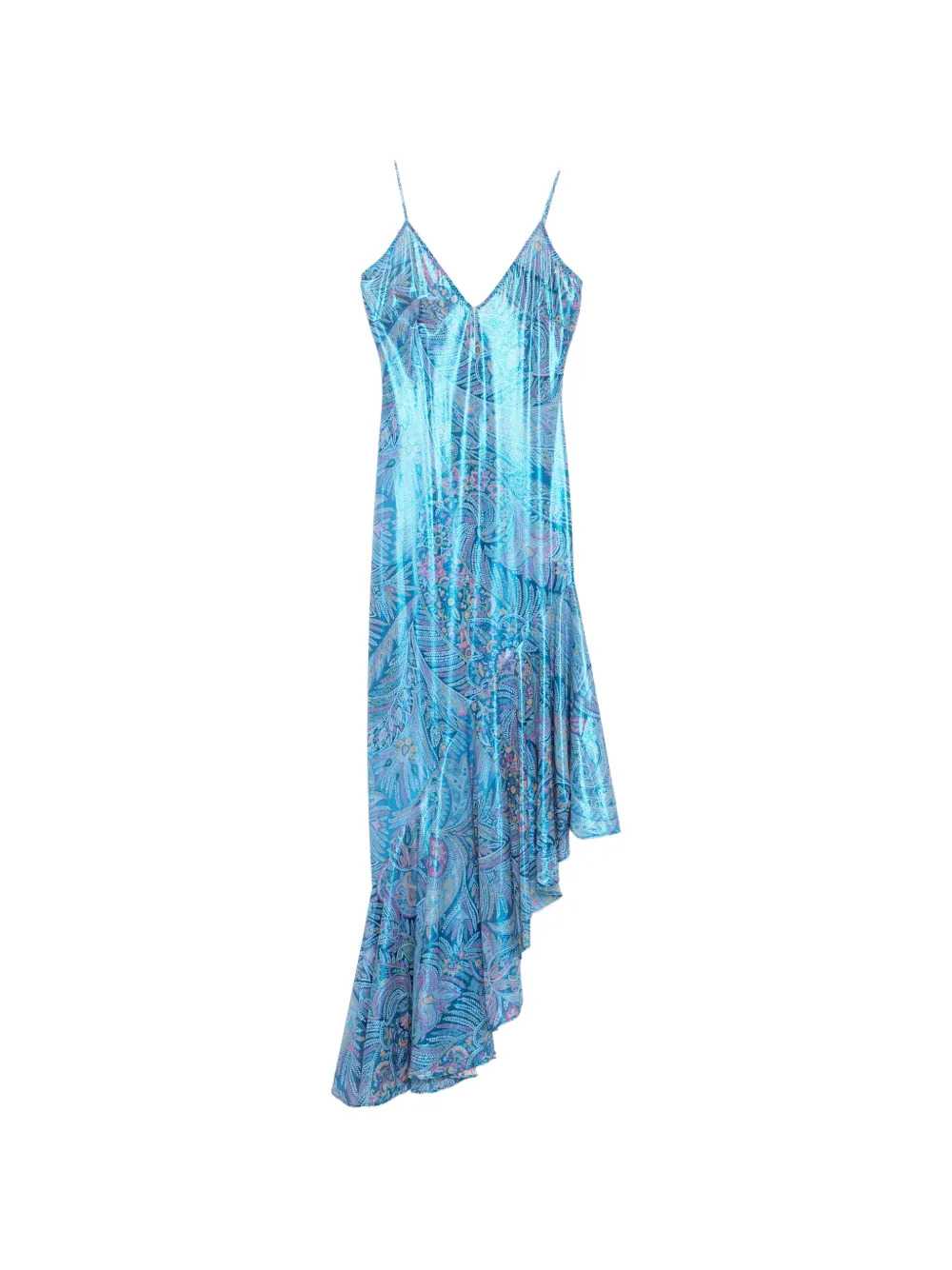 Etro Women Paisley-Patterned Ruffle Midi Dress ETRO