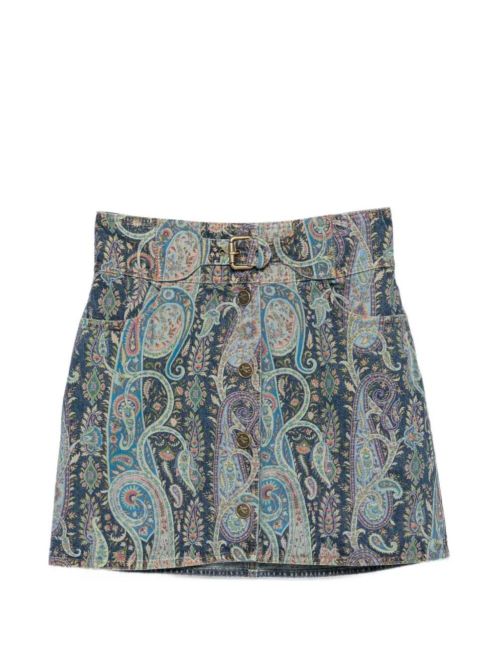 Etro Women Short Skirt With Buttons ETRO