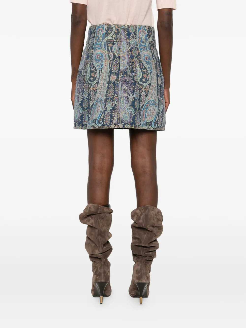 Etro Women Short Skirt With Buttons ETRO