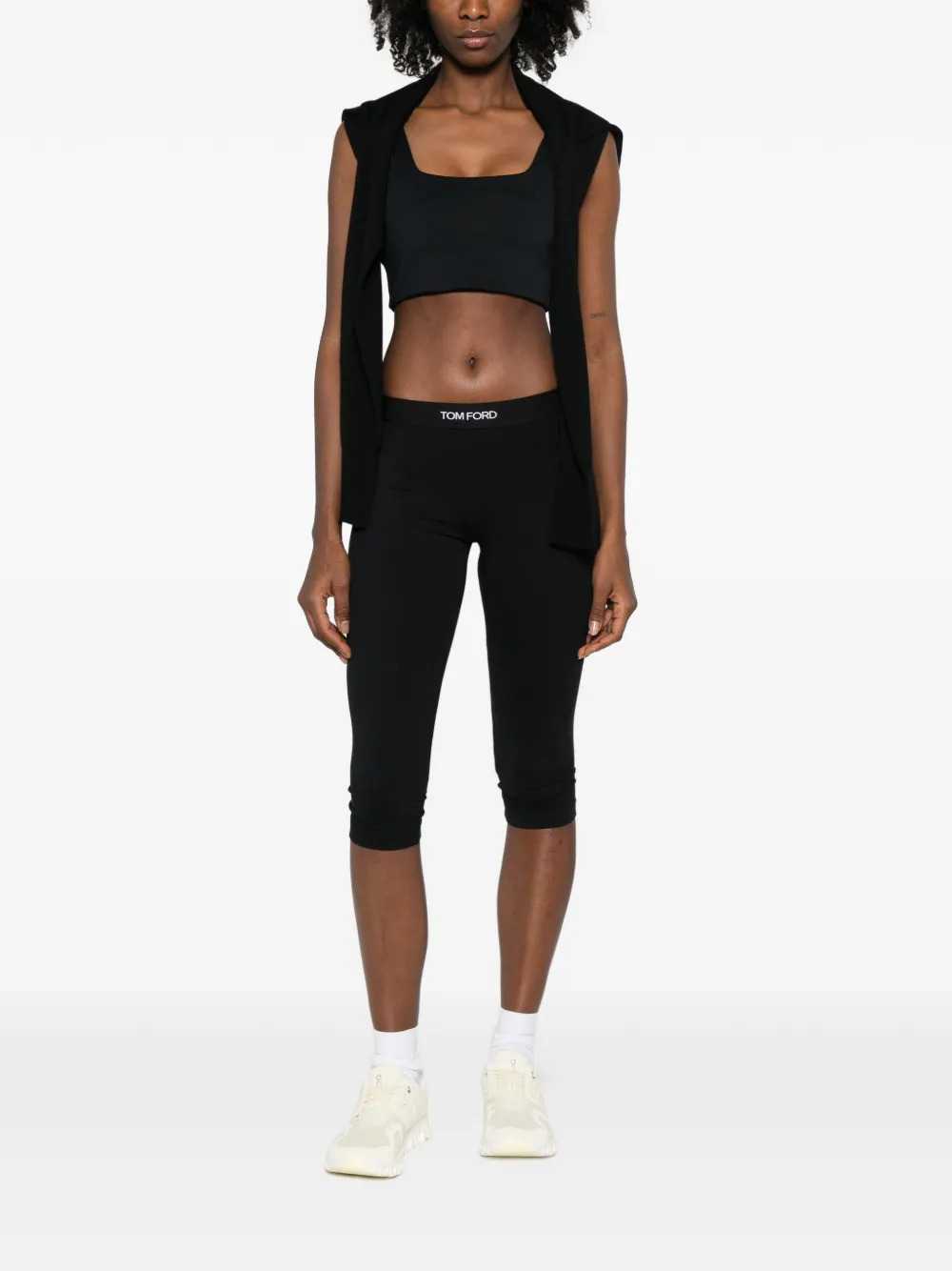 Tom Ford Women Logo-Waistband Trousers TOM FORD