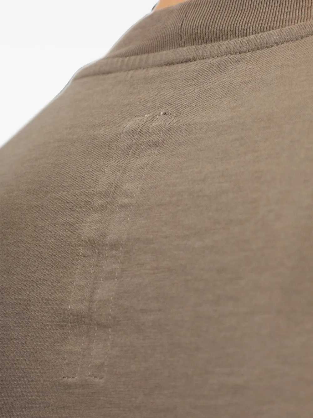 Rick Owens Men Raw-Edge Hem T-Shirt RICK OWENS