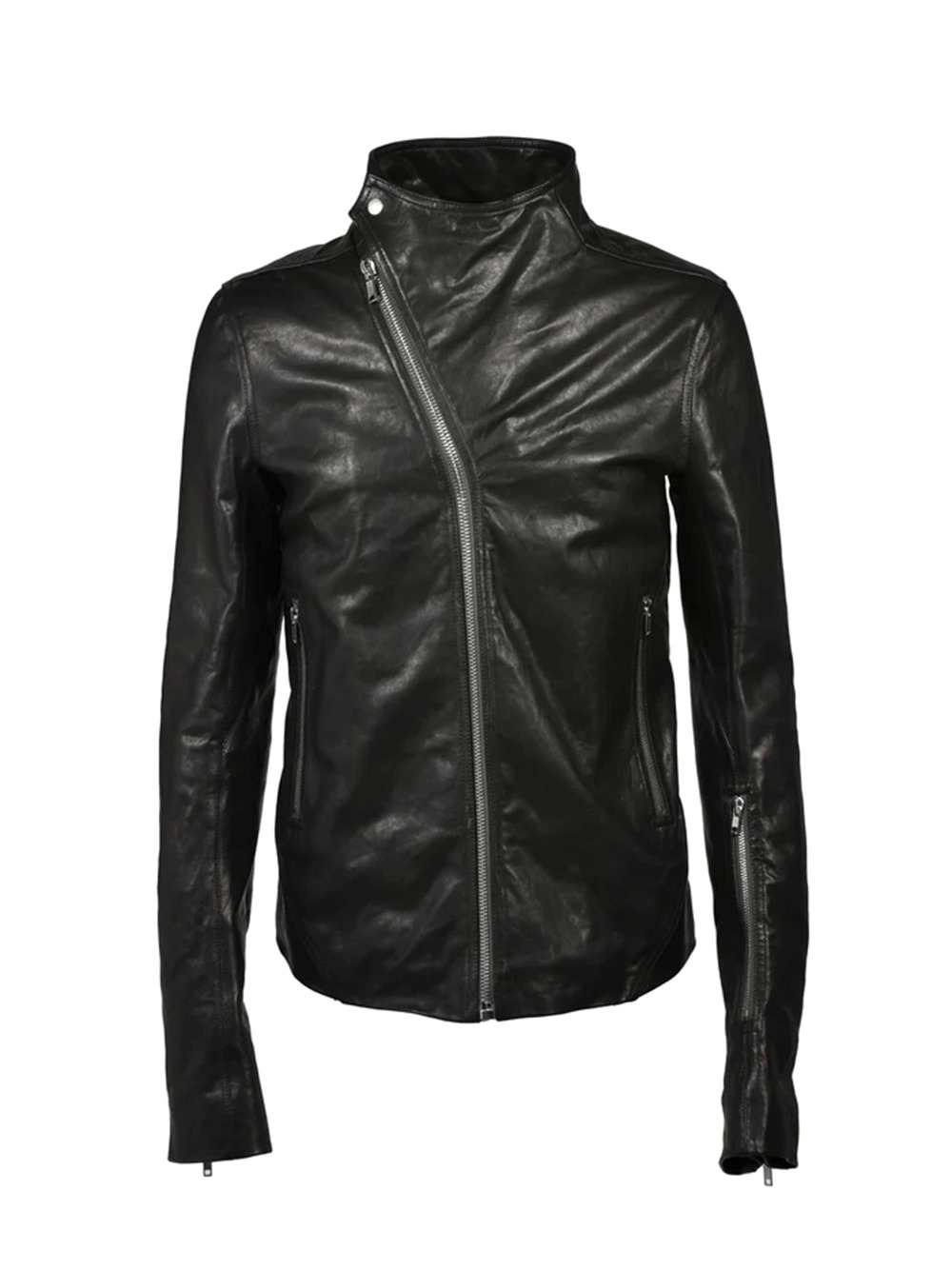 Rick Owens Men Padded Leather Jacket - Release Jacket RICK OWENS