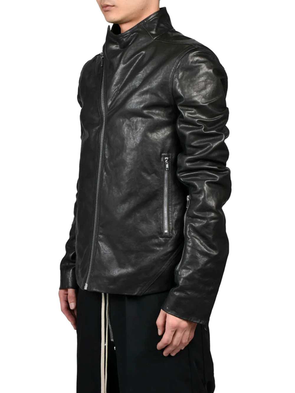 Rick Owens Men Padded Leather Jacket - Release Jacket RICK OWENS