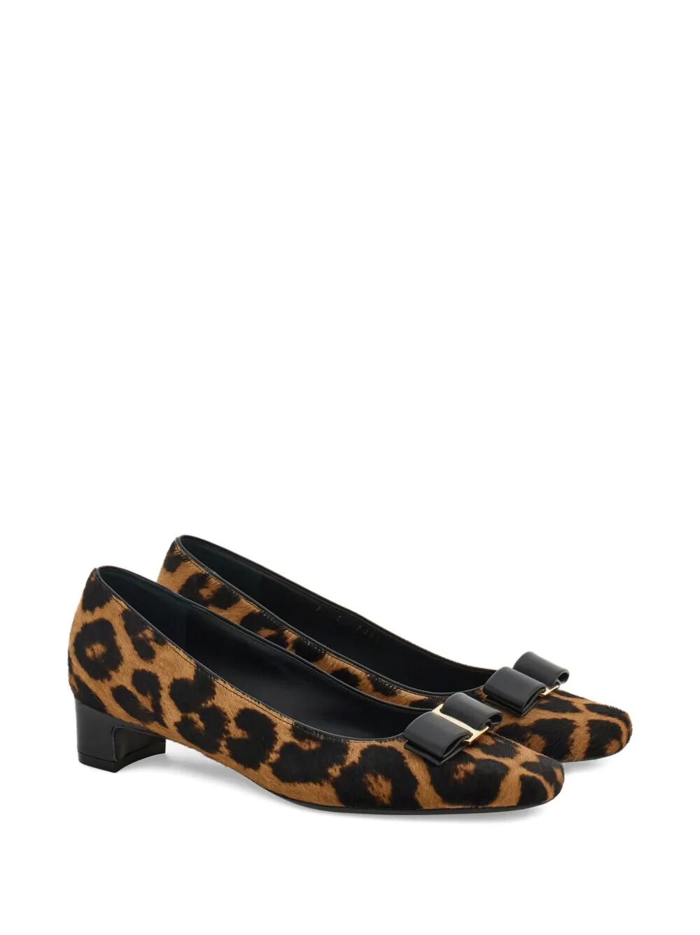 Ferragamo Women Horsehair Printed Pirri Pony Décolleté FERRAGAMO