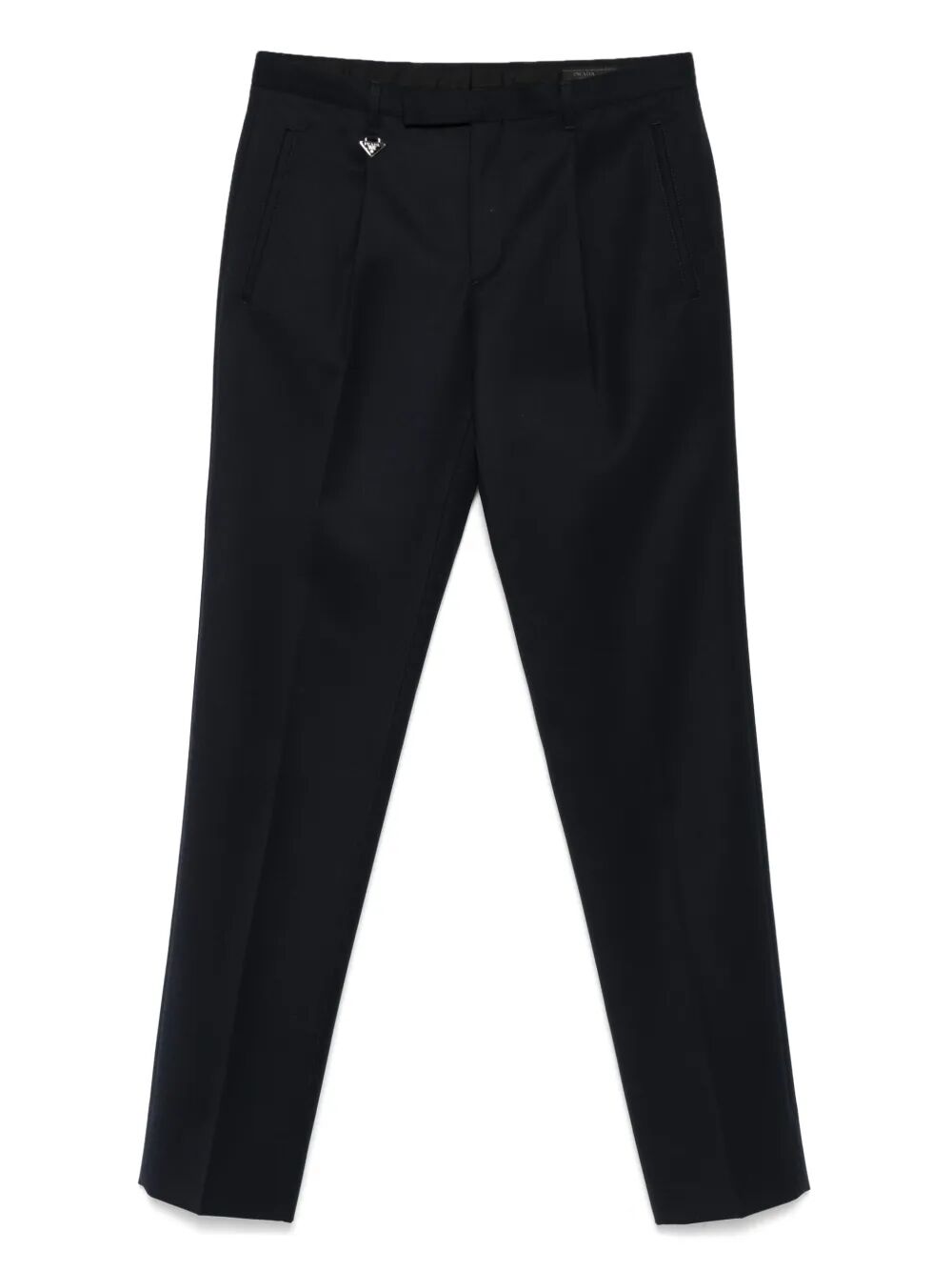 Prada Men Tapered Leg Wool Trousers PRADA