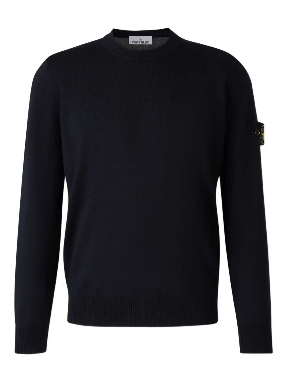 Stone Island Men Lightweight Wool Crew Neck Pullover STONE ISLAND