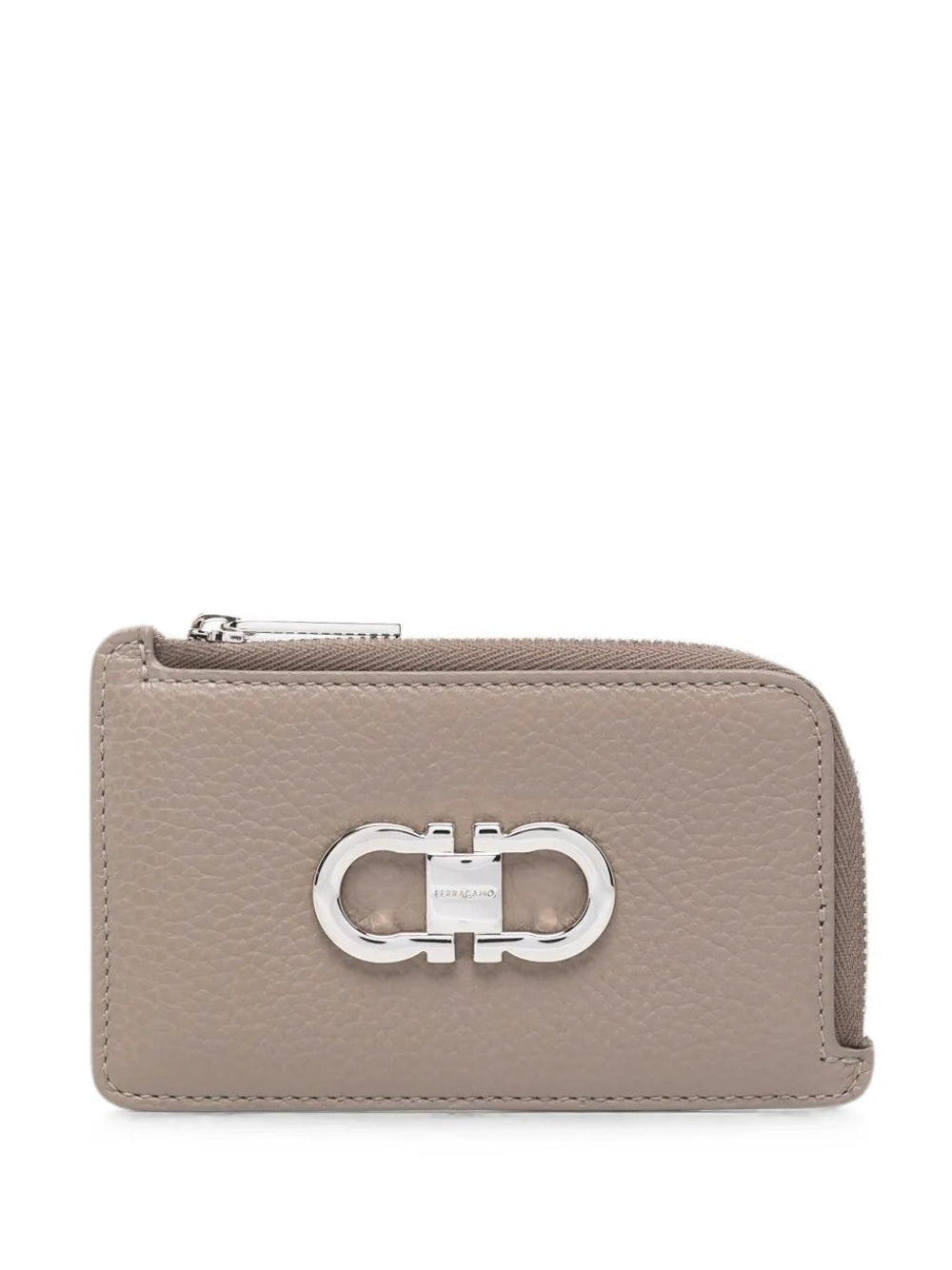 Ferragamo Women Gancini Card Holder With Zip FERRAGAMO