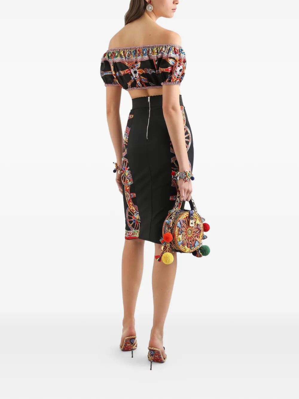 Dolce & Gabbana Women Top In Popeline Stampato DOLCE & GABBANA