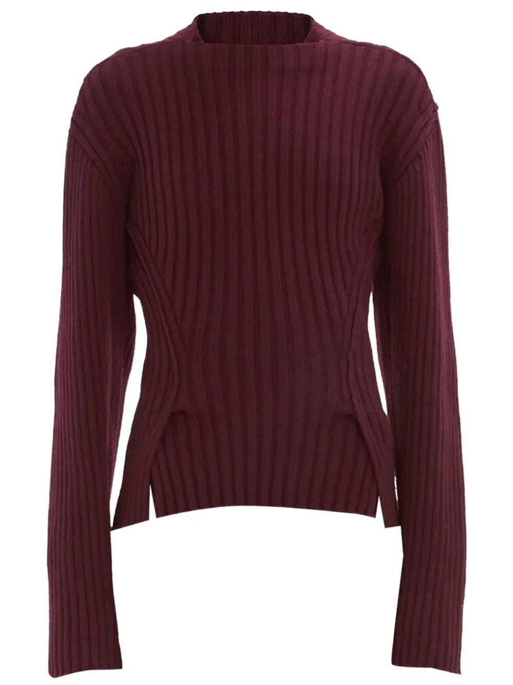 Victoria Beckham Women Ribbed Jumper In Merino Wool VICTORIA BECKHAM