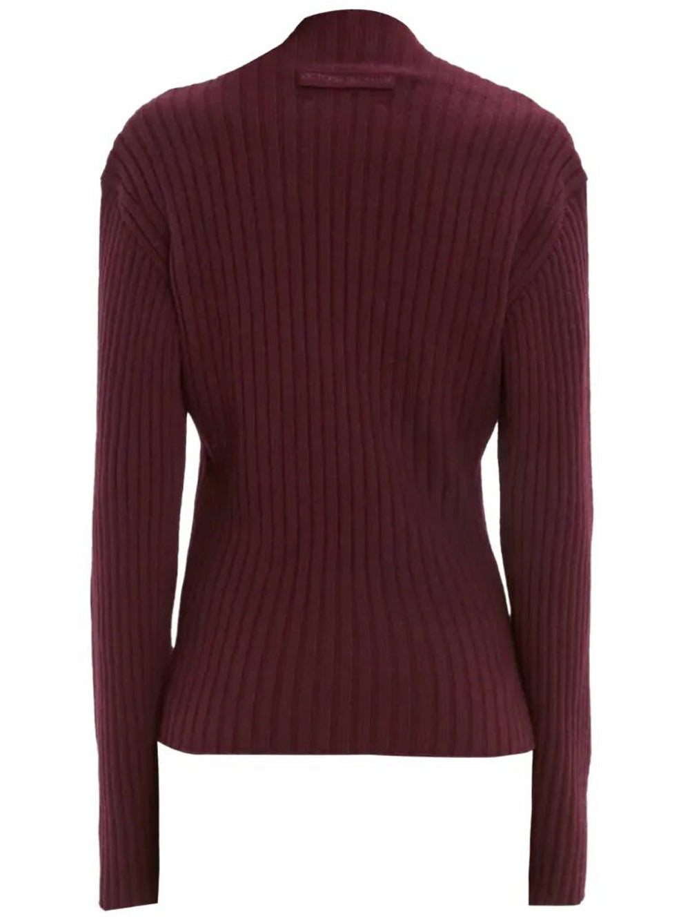 Victoria Beckham Women Ribbed Jumper In Merino Wool VICTORIA BECKHAM