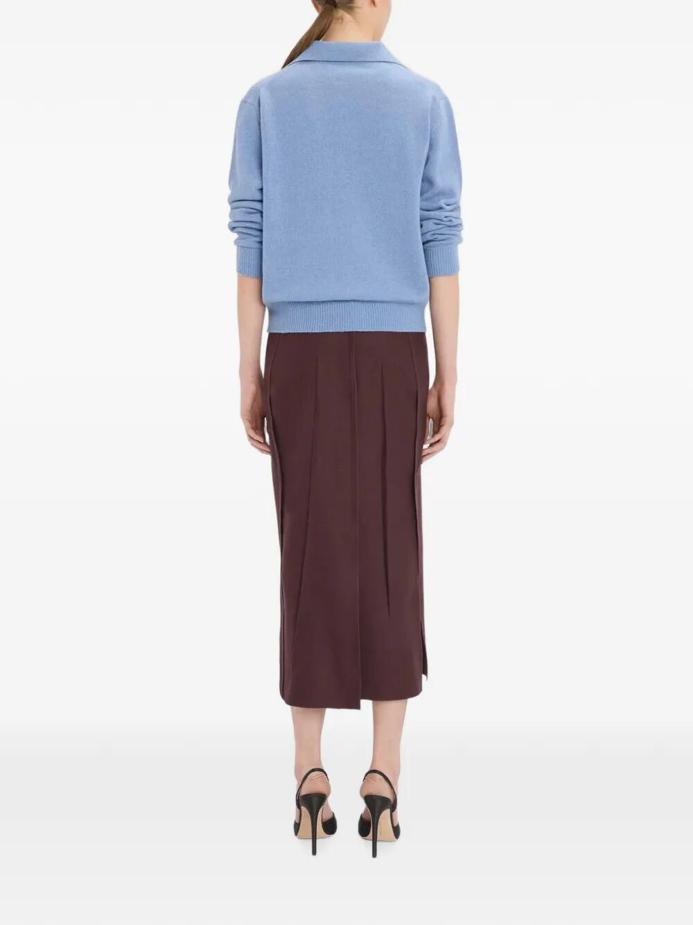 Victoria Beckham Women Genevieve Polo Jumper In Merino Wool VICTORIA BECKHAM