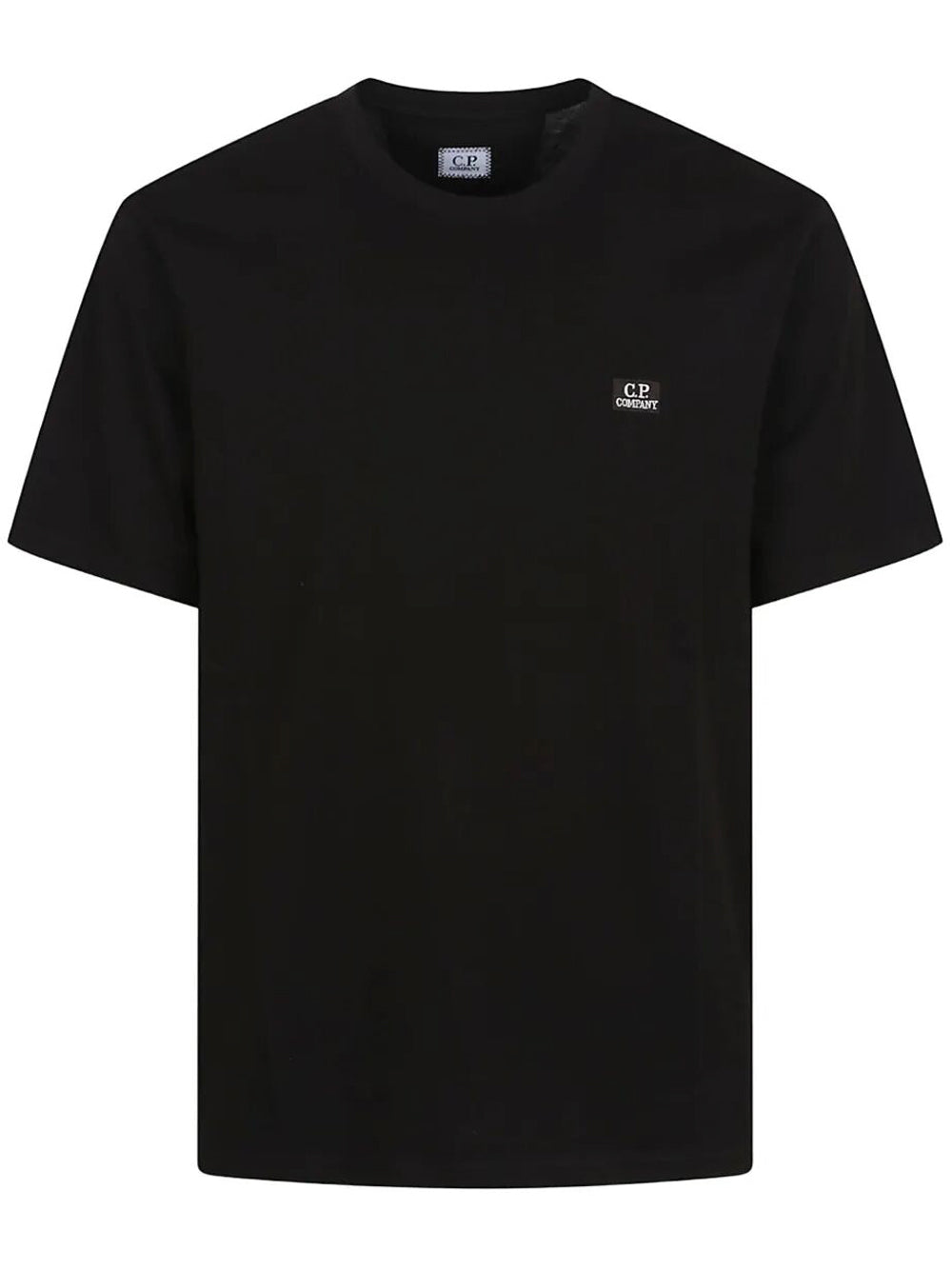 C.P. Company Men 30/1 Jersey Short Sleeve Logo Patch T-Shirt C.P. COMPANY