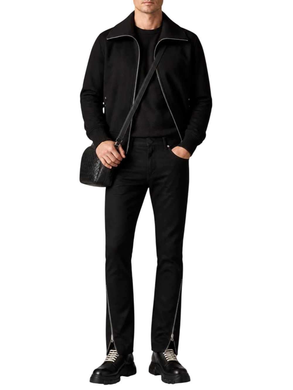 Rick Owens Men Padded Bomber Jacket - Dracuflight RICK OWENS