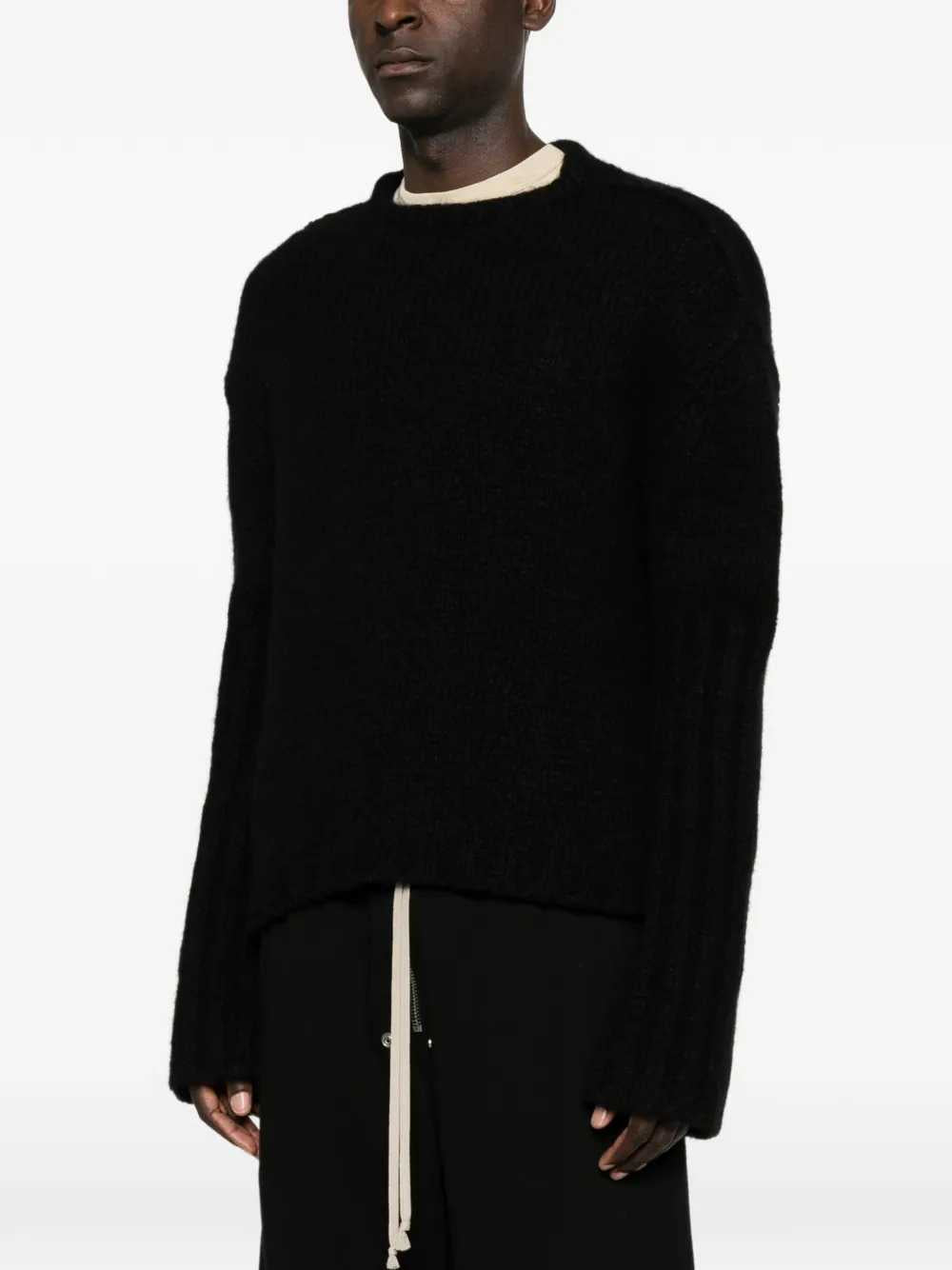Rick Owens Men Crew-Neck Sweater RICK OWENS