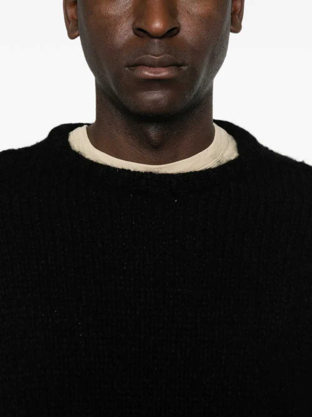 Rick Owens Men Crew-Neck Sweater RICK OWENS