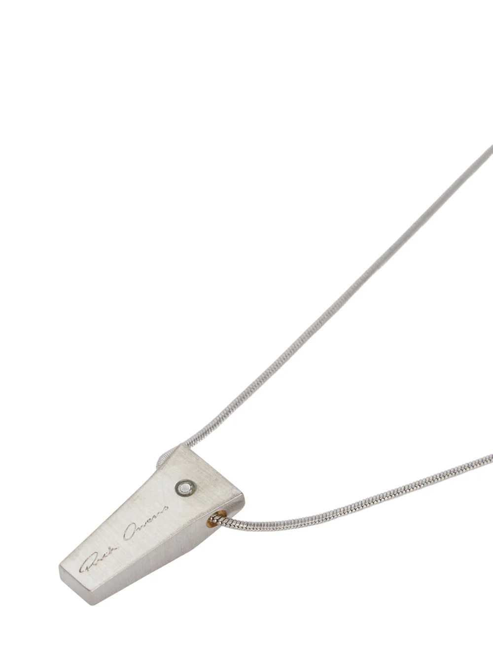Rick Owens Men Mini Trunk-Shaped Charm With Crystals RICK OWENS