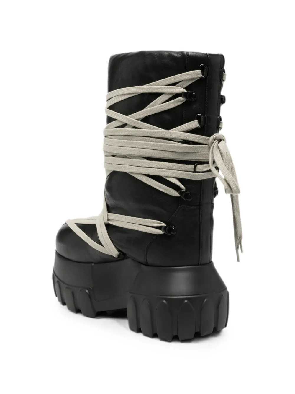 Rick Owens Women Megalace Lunar Mega Tractor Lace-Up Boots RICK OWENS