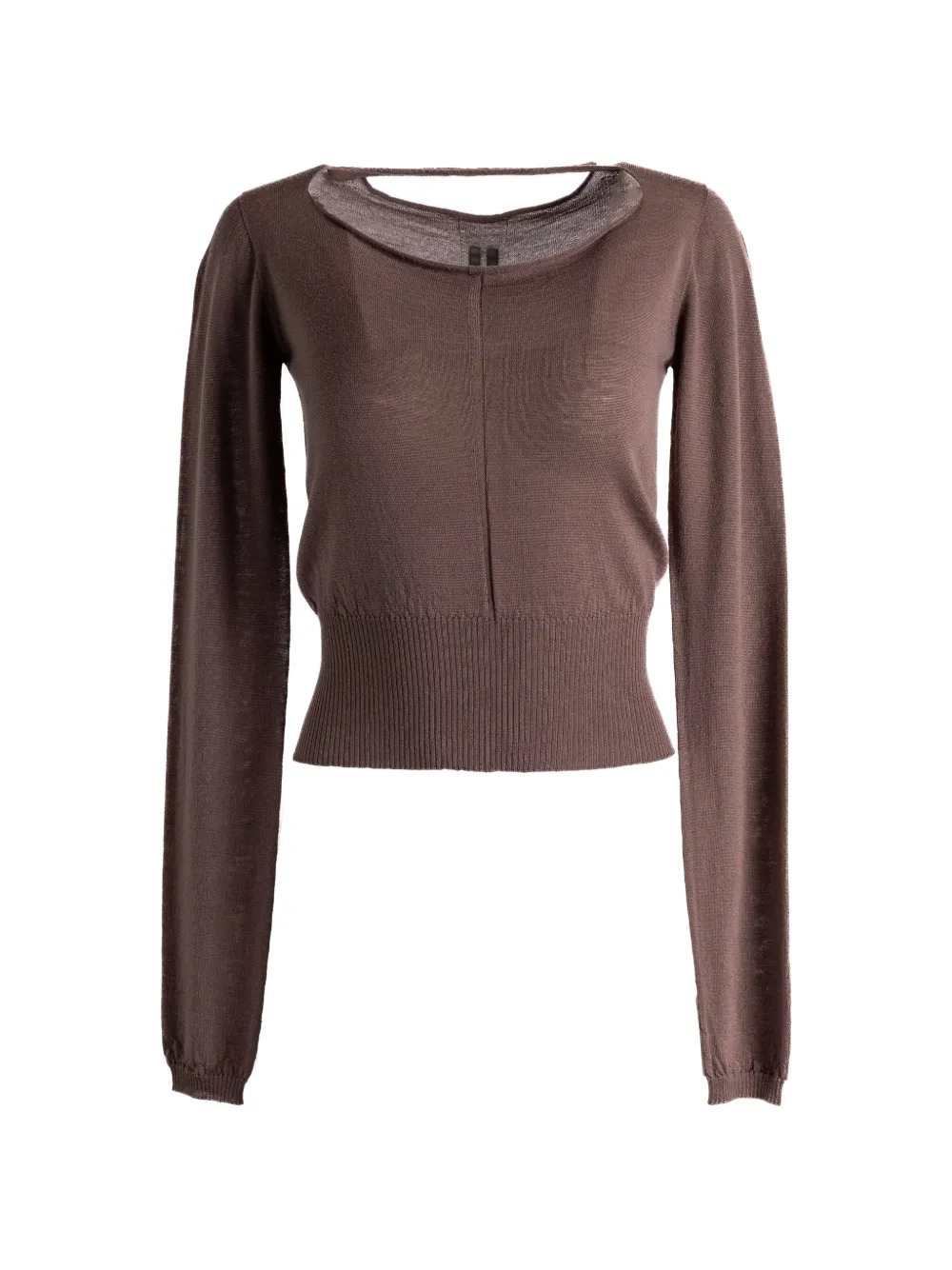 Rick Owens Women Cut-Out Detail Sweater RICK OWENS