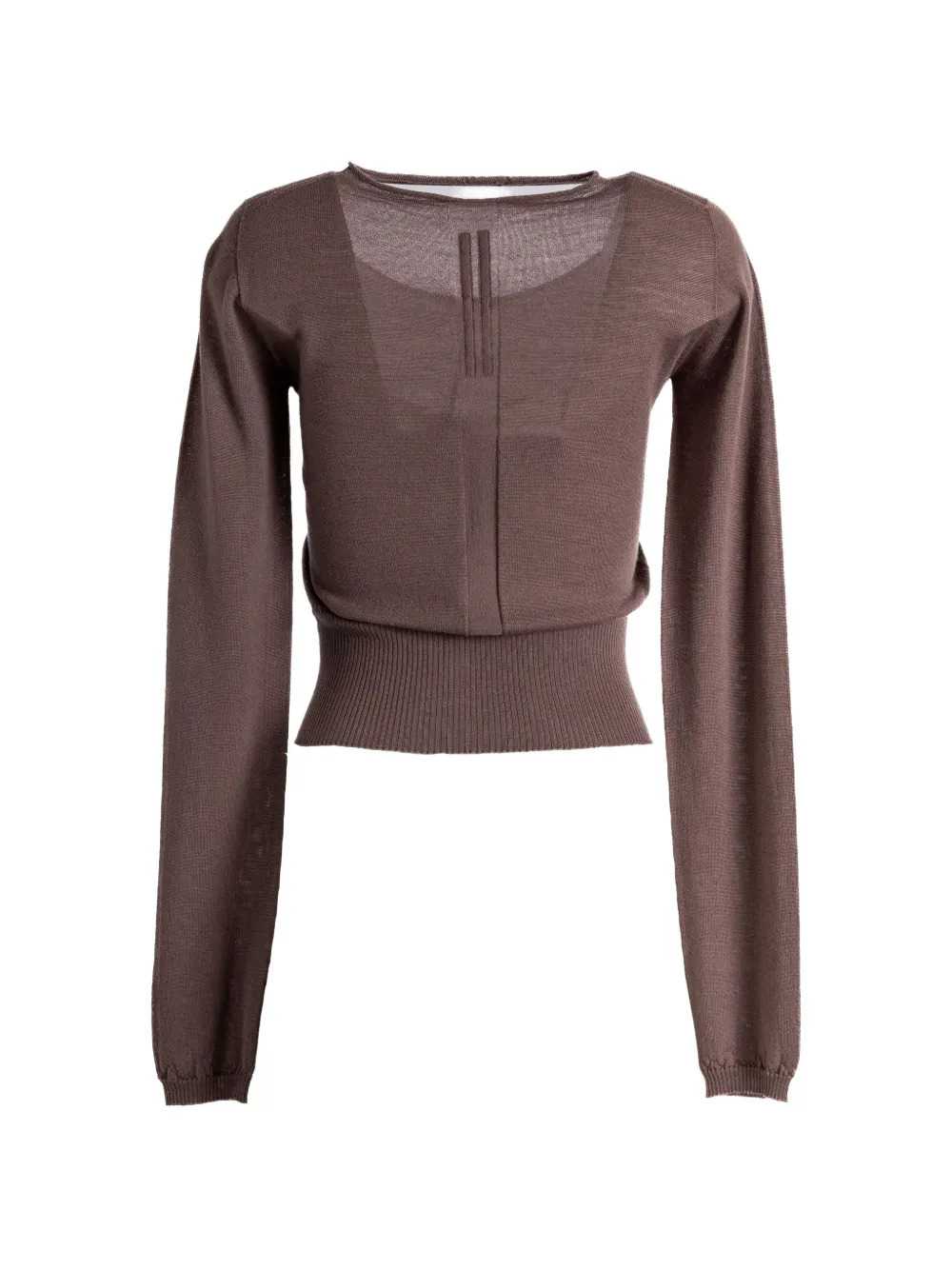 Rick Owens Women Cut-Out Detail Sweater RICK OWENS