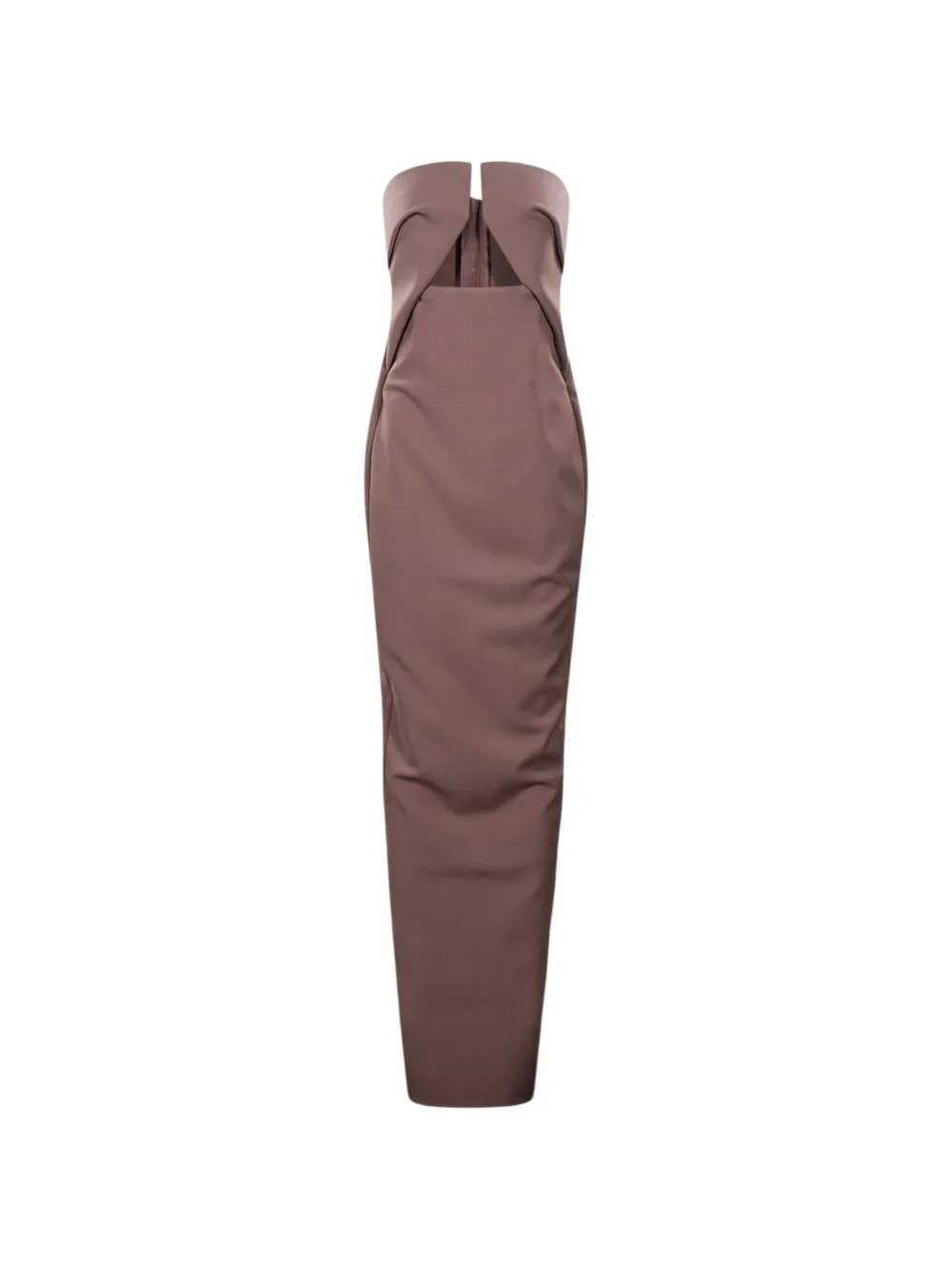 Rick Owens Women Strapless Maxi Dress With Cut-Outs RICK OWENS