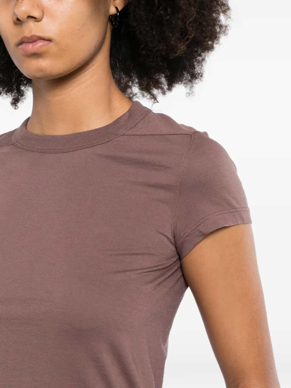 Rick Owens Women Level Cropped T-Shirt RICK OWENS
