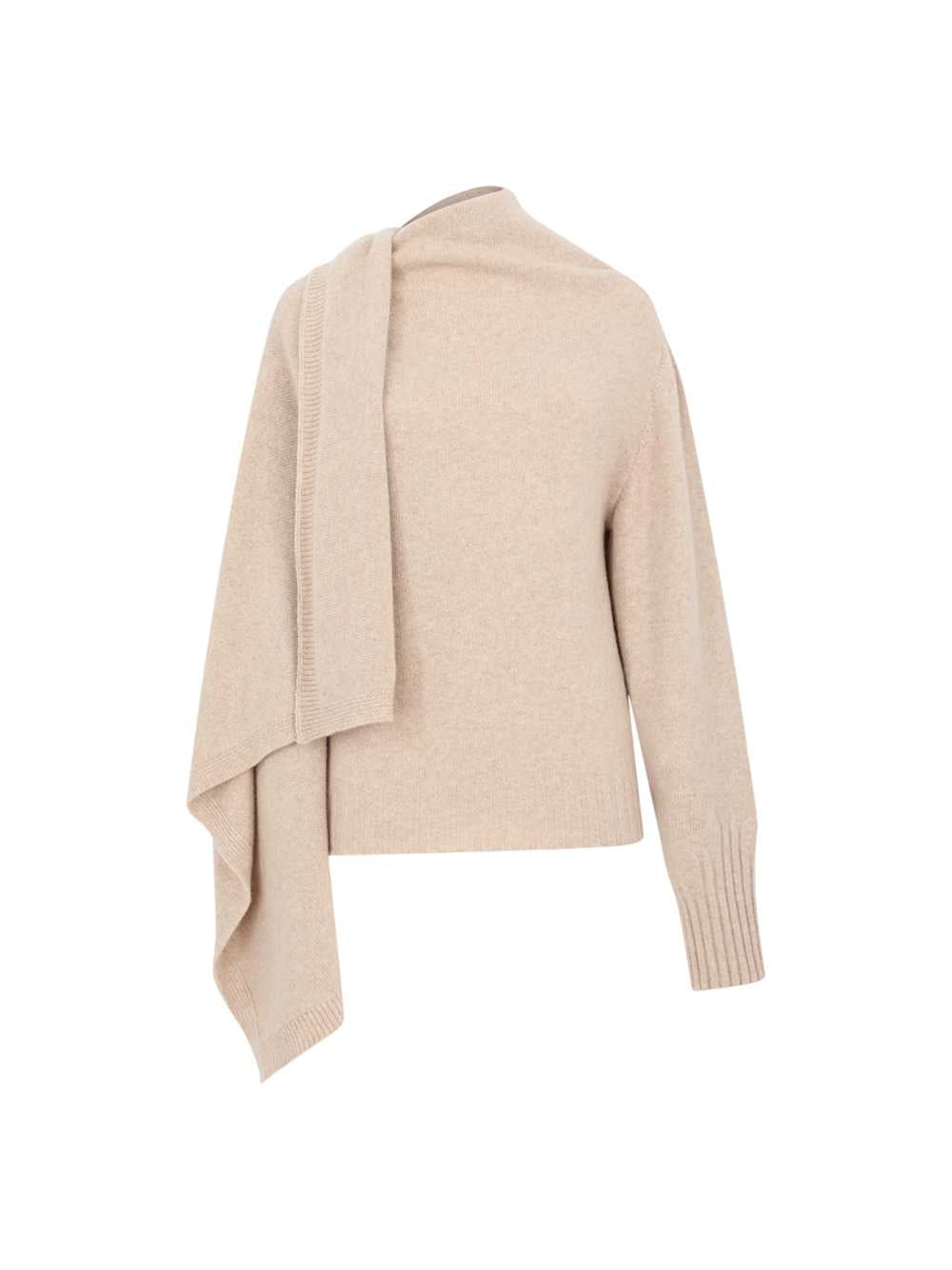 The Attico Women Beige Sweater