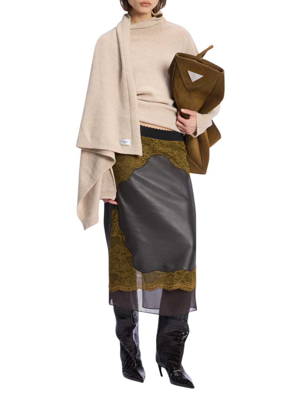 The Attico Women Beige Sweater