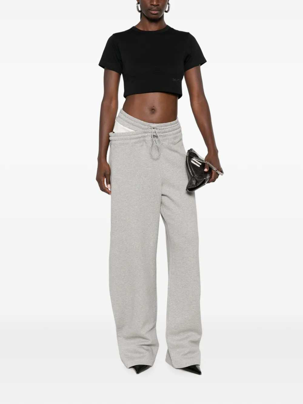 The Attico Women Vintage Gray Joggers