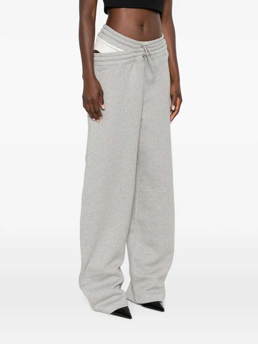 The Attico Women Vintage Gray Joggers
