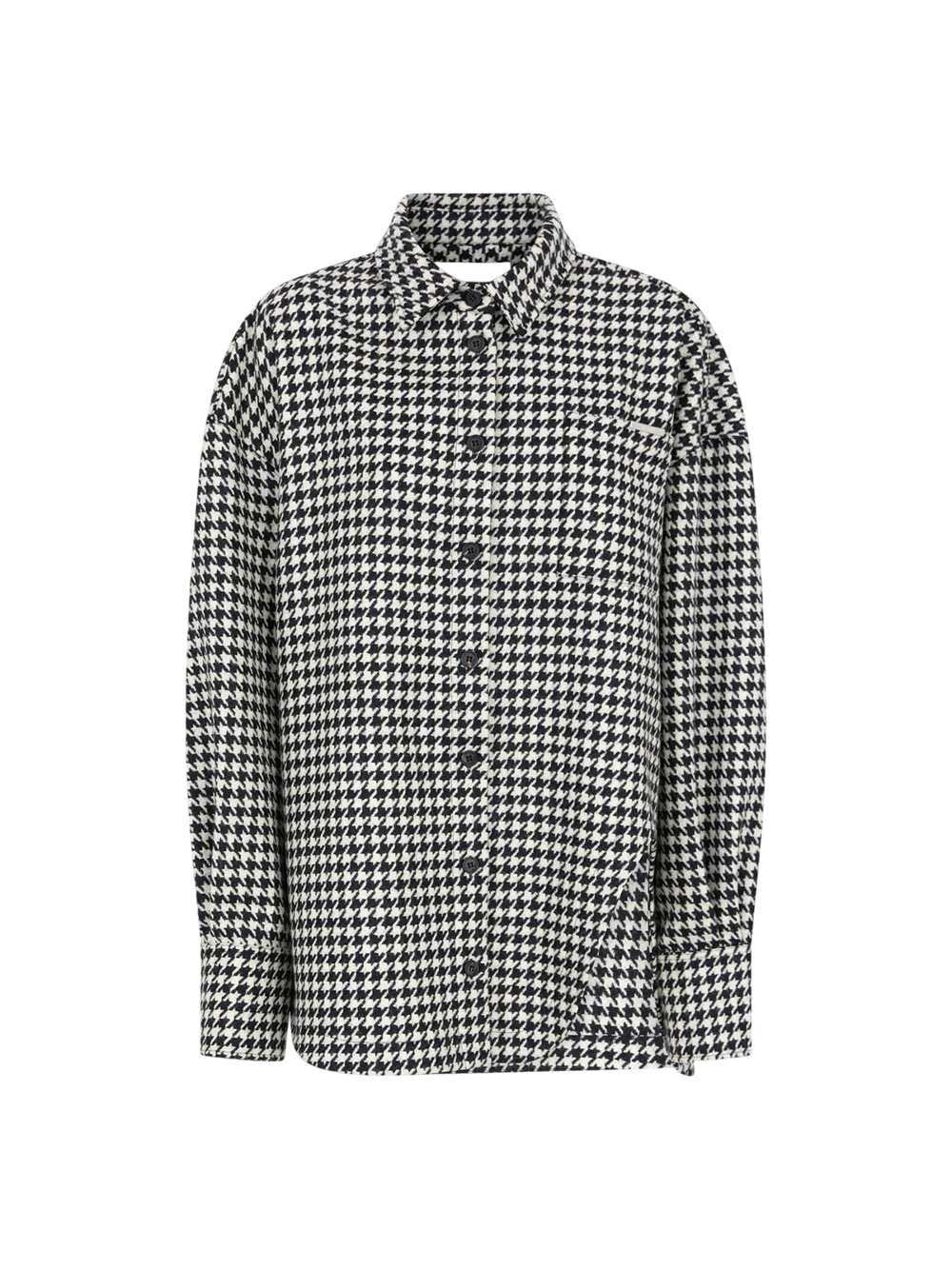 The Attico Women Black And White Shirt