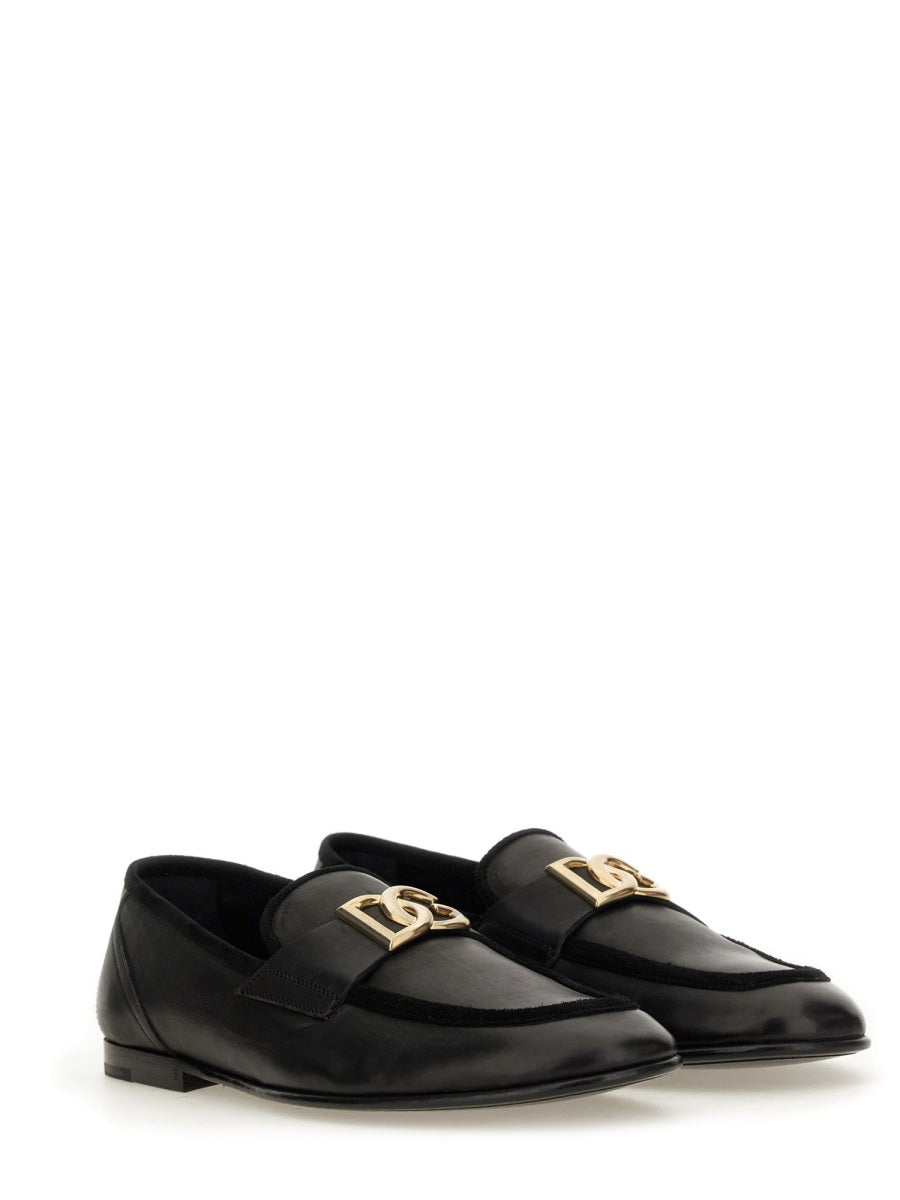 Dolce & Gabbana Men Loafer With Logo DOLCE & GABBANA