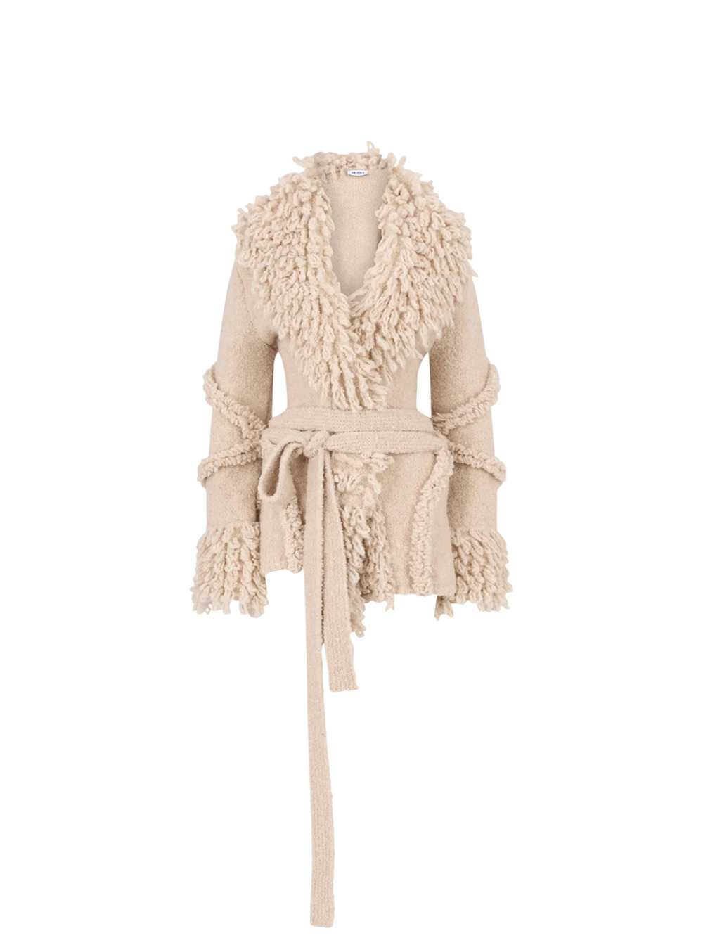 The Attico Women Beige Cardigan