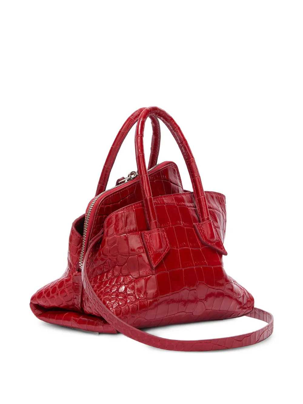 The Attico Women Crocodile-Effect Tote Bag THE ATTICO