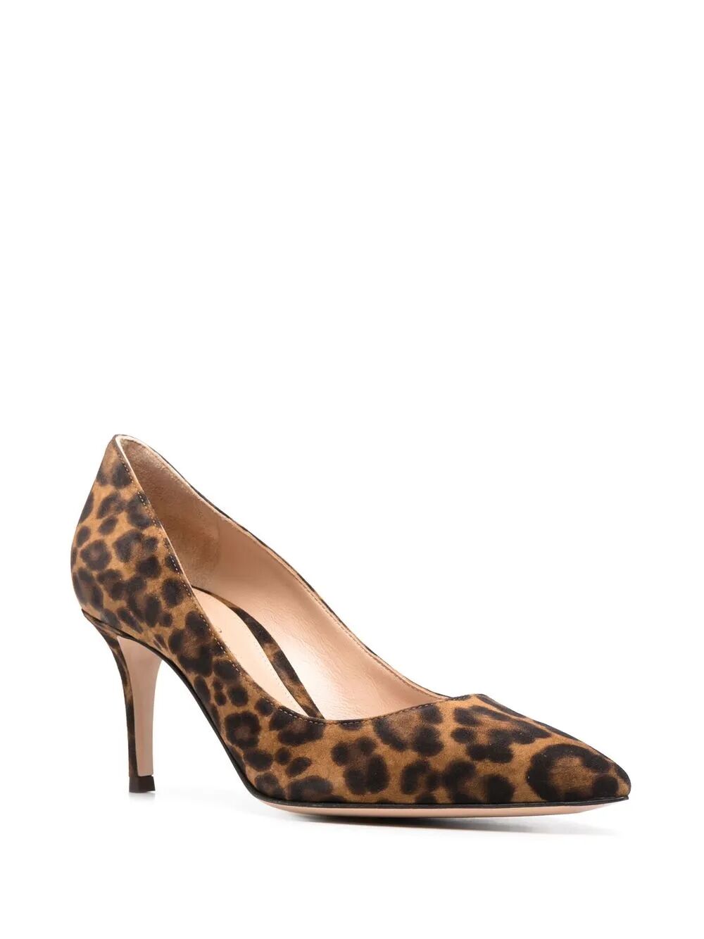 Gianvito Rossi Women Gianvito 70 Leopard-Print Suede Pumps GIANVITO ROSSI